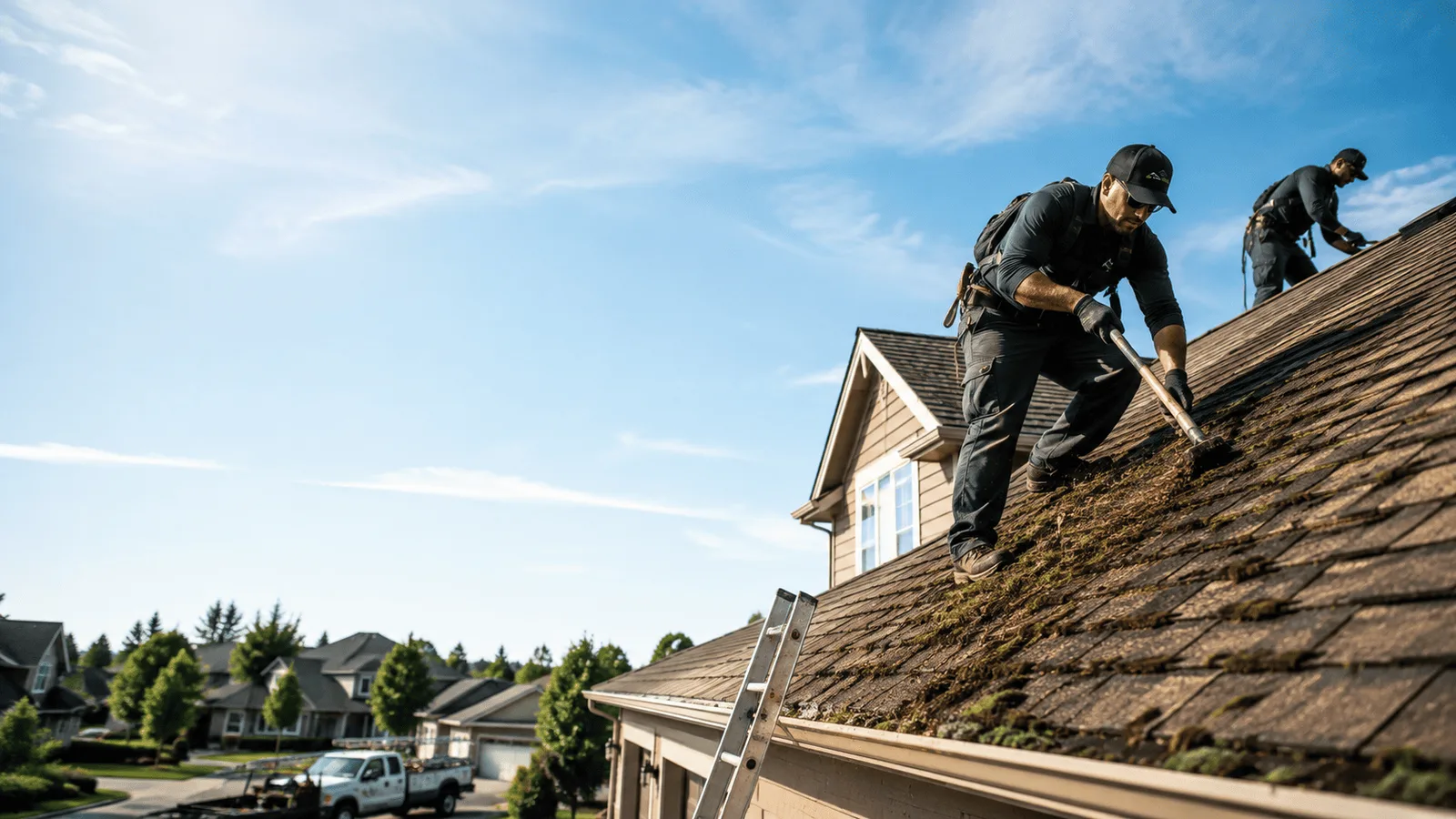 Roof Moss Removal in Hat Creek, CA near me
